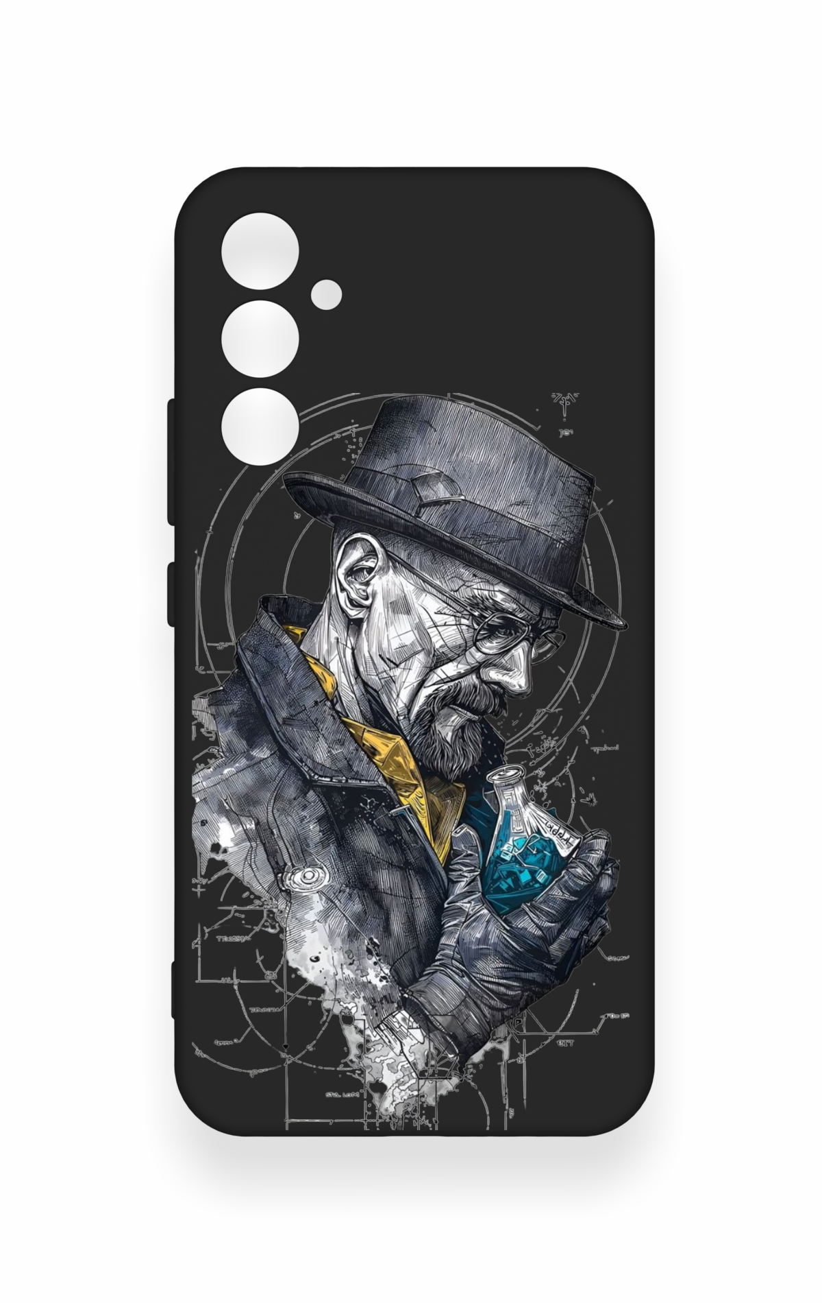 Samsung A34 Uyumlu Walter White Desenli Silikon Kılıf