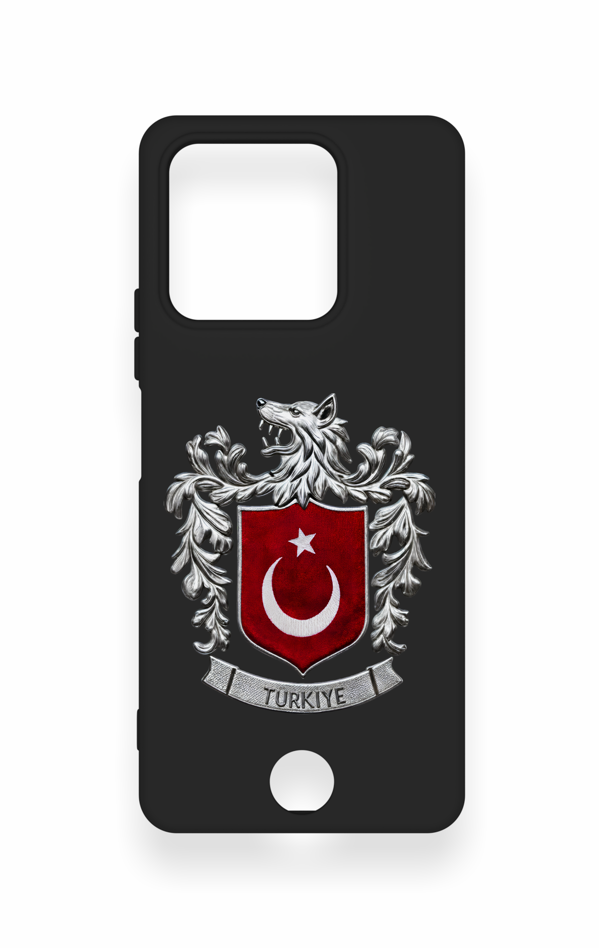 Reeder S71 Uyumlu Türk Arma Desenli Silikon Kılıf