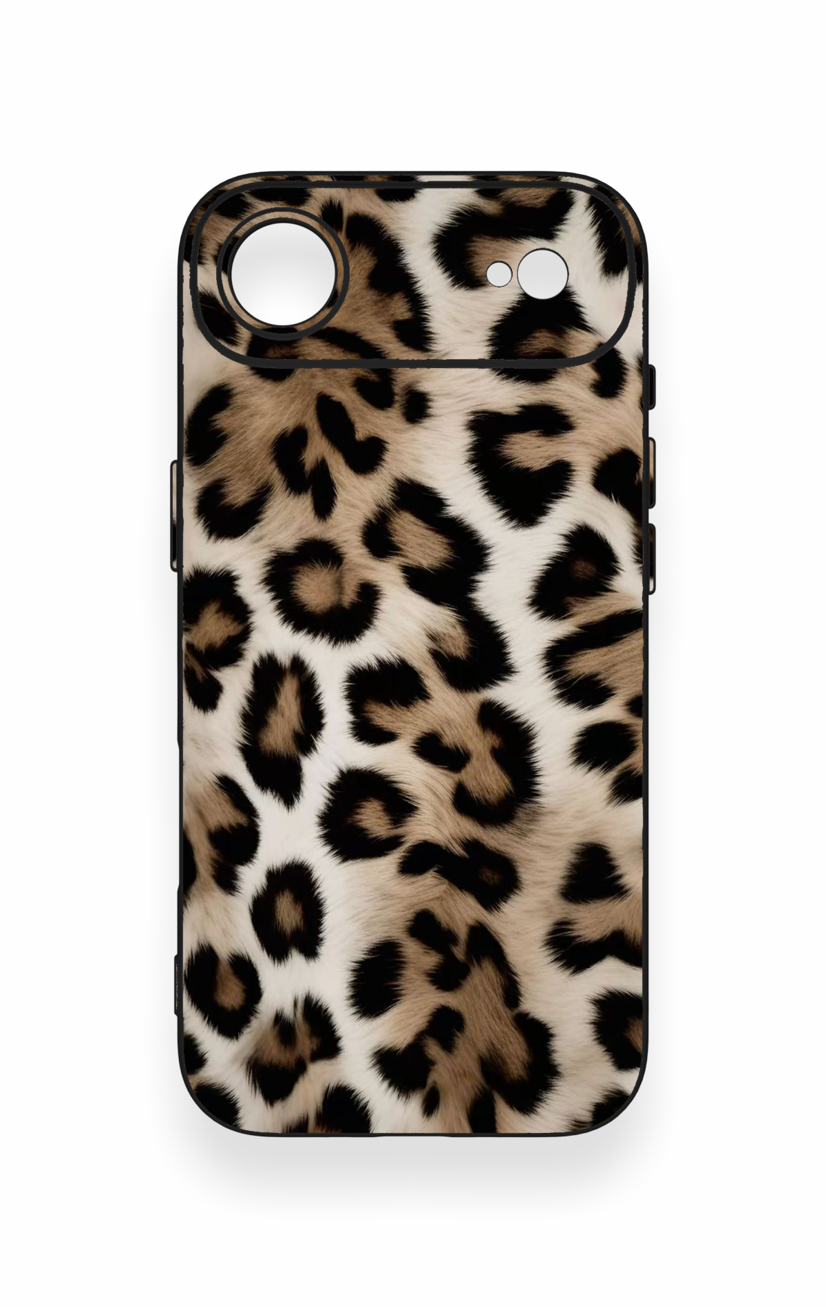 iPhone 17 Air Uyumlu Leopar Derisi Desenli Silikon Kılıf