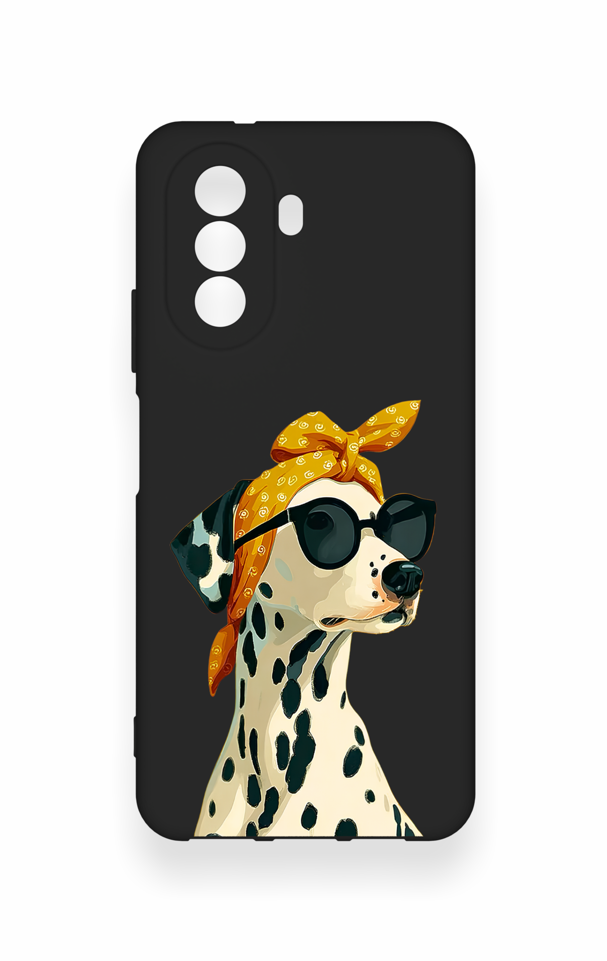 Huawei Nova Y70 Uyumlu Cool Dalmaçyalı Desenli Silikon Kılıf