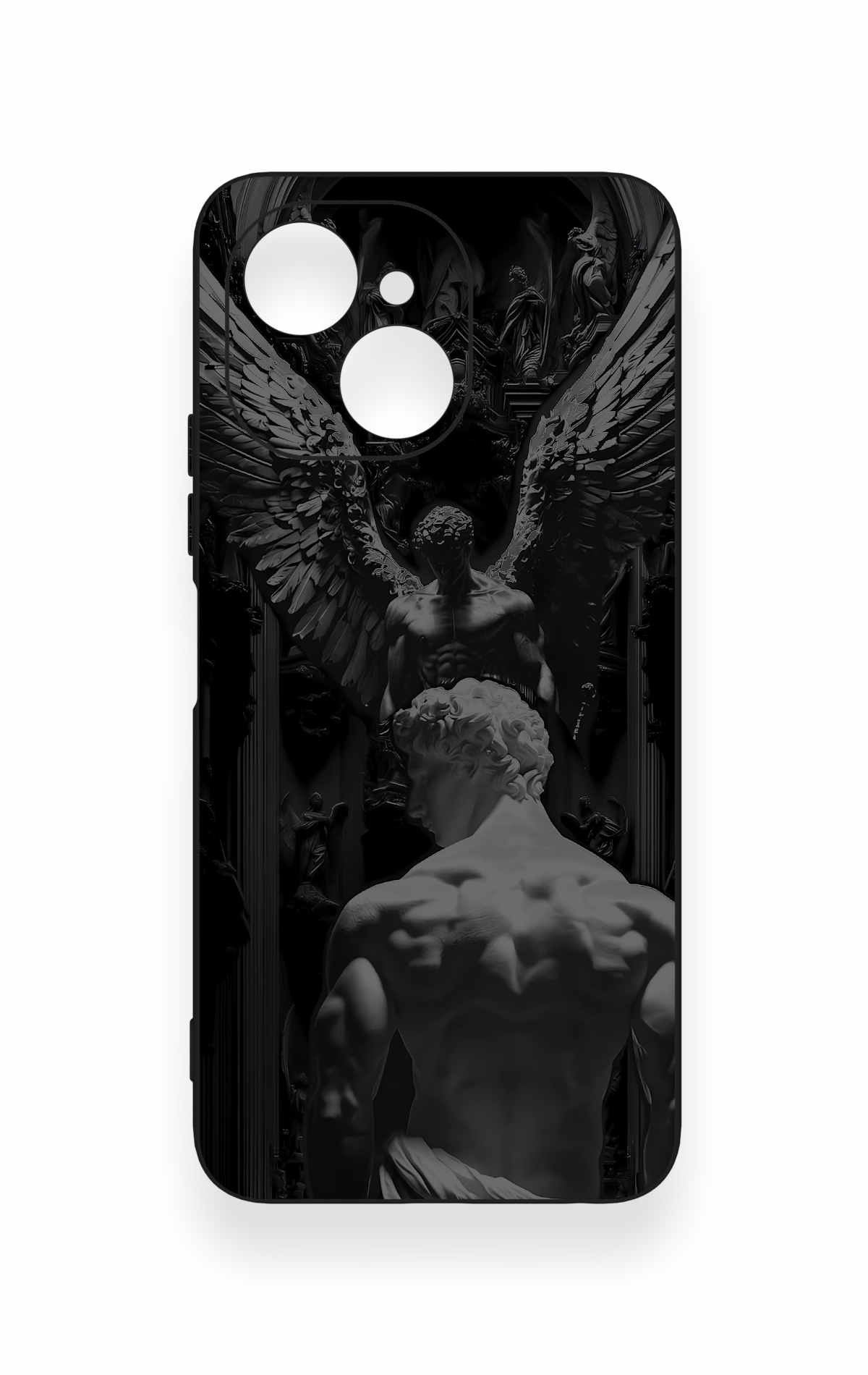 Tecno Spark 40C Uyumlu Icarus Desenli Silikon Kılıf