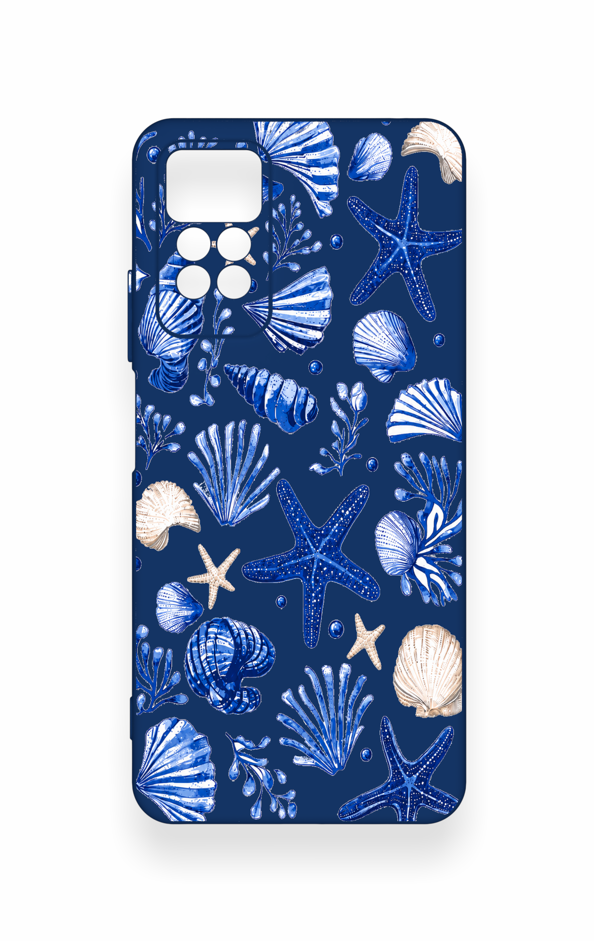 Redmi Note 11 Pro 4G Uyumlu Deniz Kabuğu Desenli Silikon Kılıf