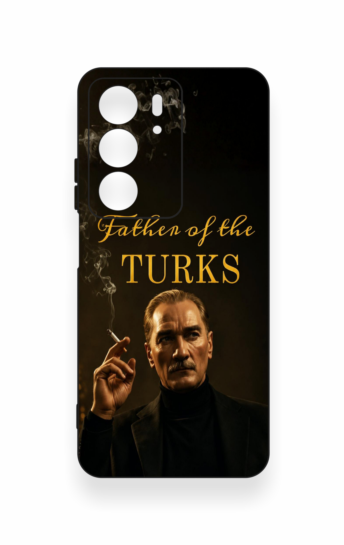Realme C75 Uyumlu Father Of The Turks Desenli Silikon Kılıf