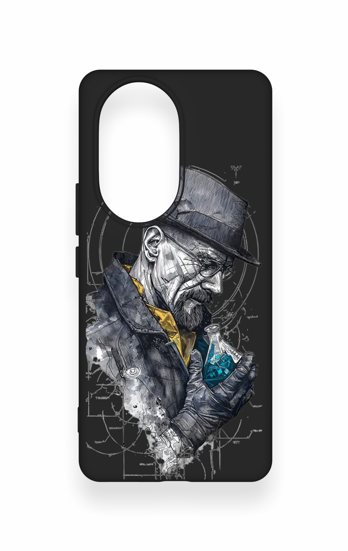 Honor 200 Pro 5G Uyumlu Walter White Desenli Silikon Kılıf