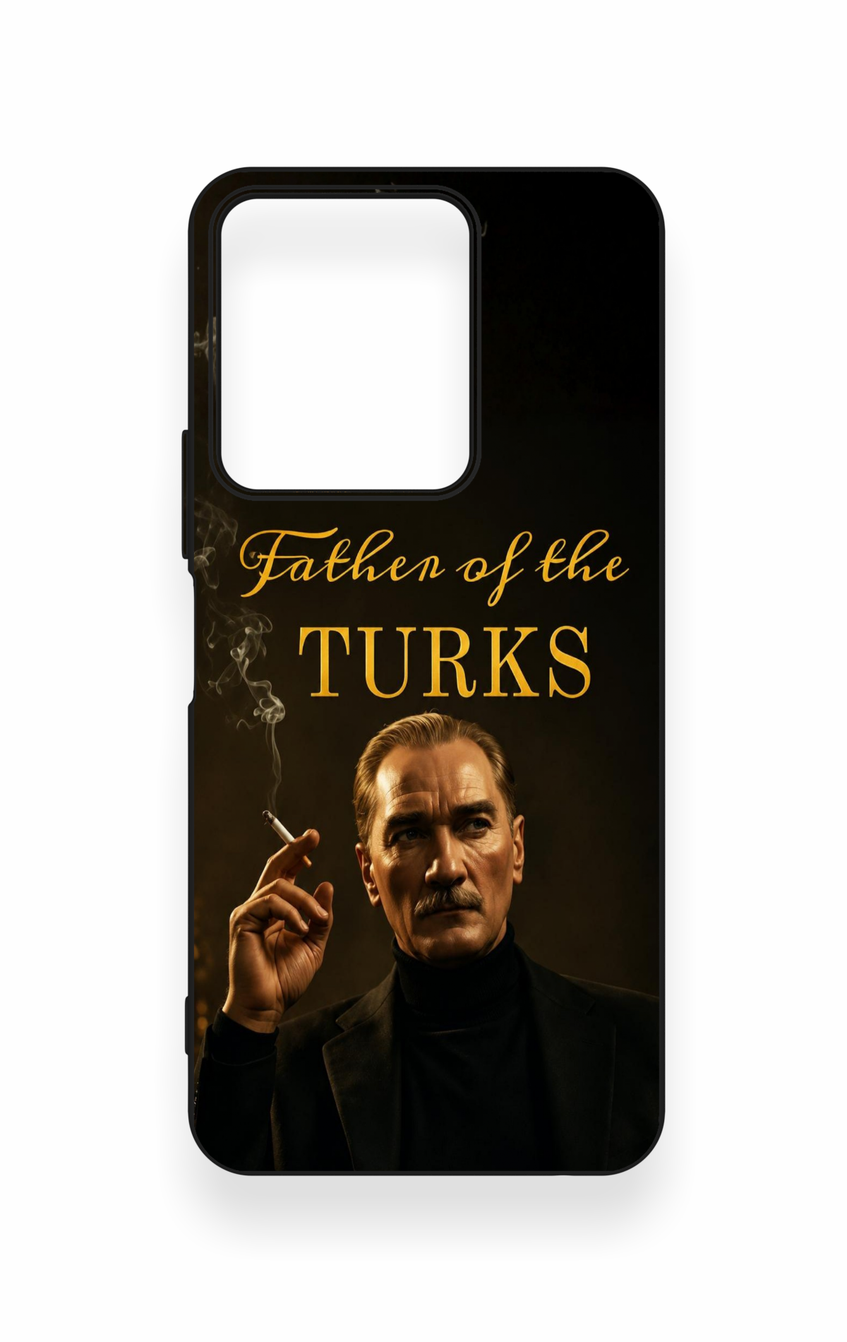 Vivo Y35 Uyumlu Father Of The Turks Desenli Silikon Kılıf