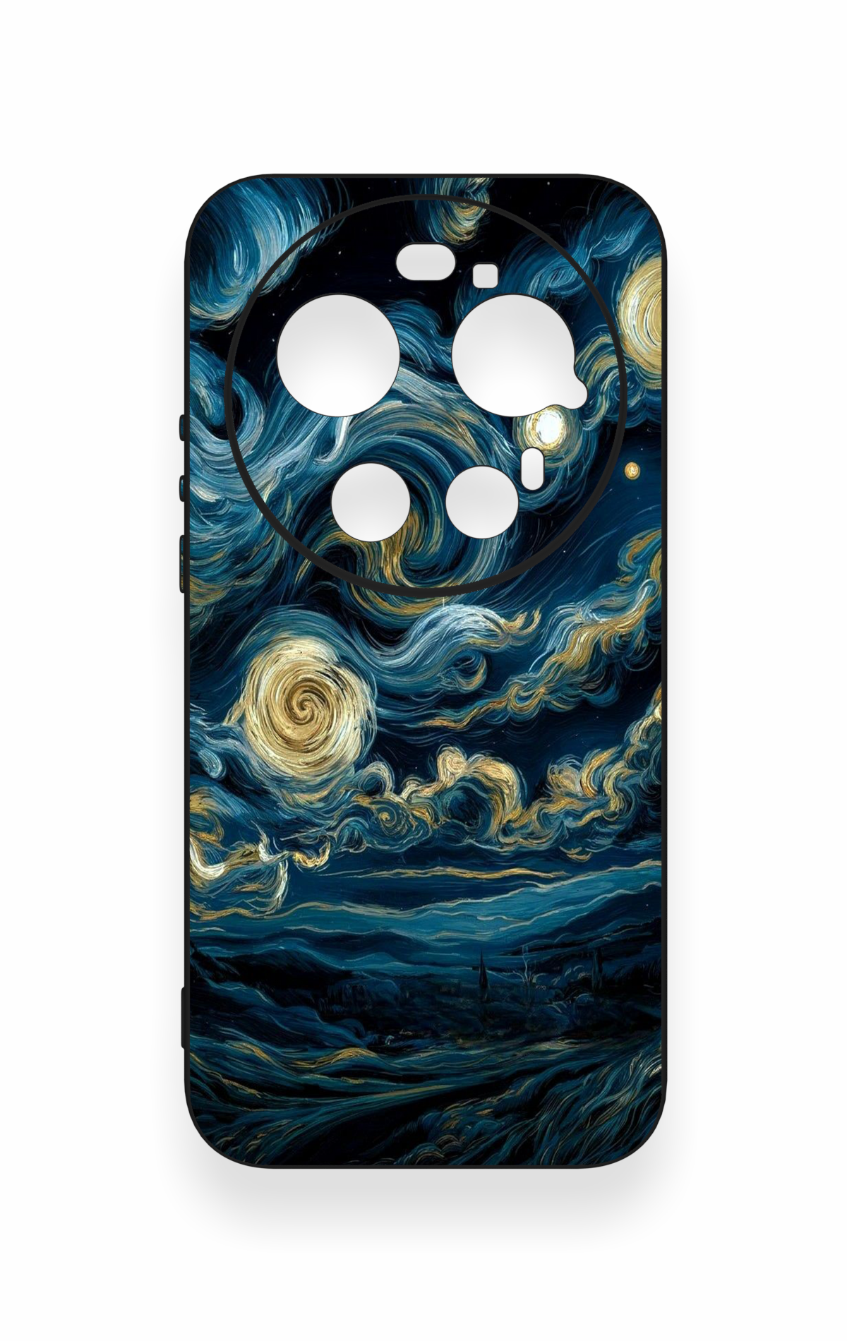 Xiaomi Mi 17 Ultra Uyumlu Yıldızlı Gece Desenli Silikon Kılıf
