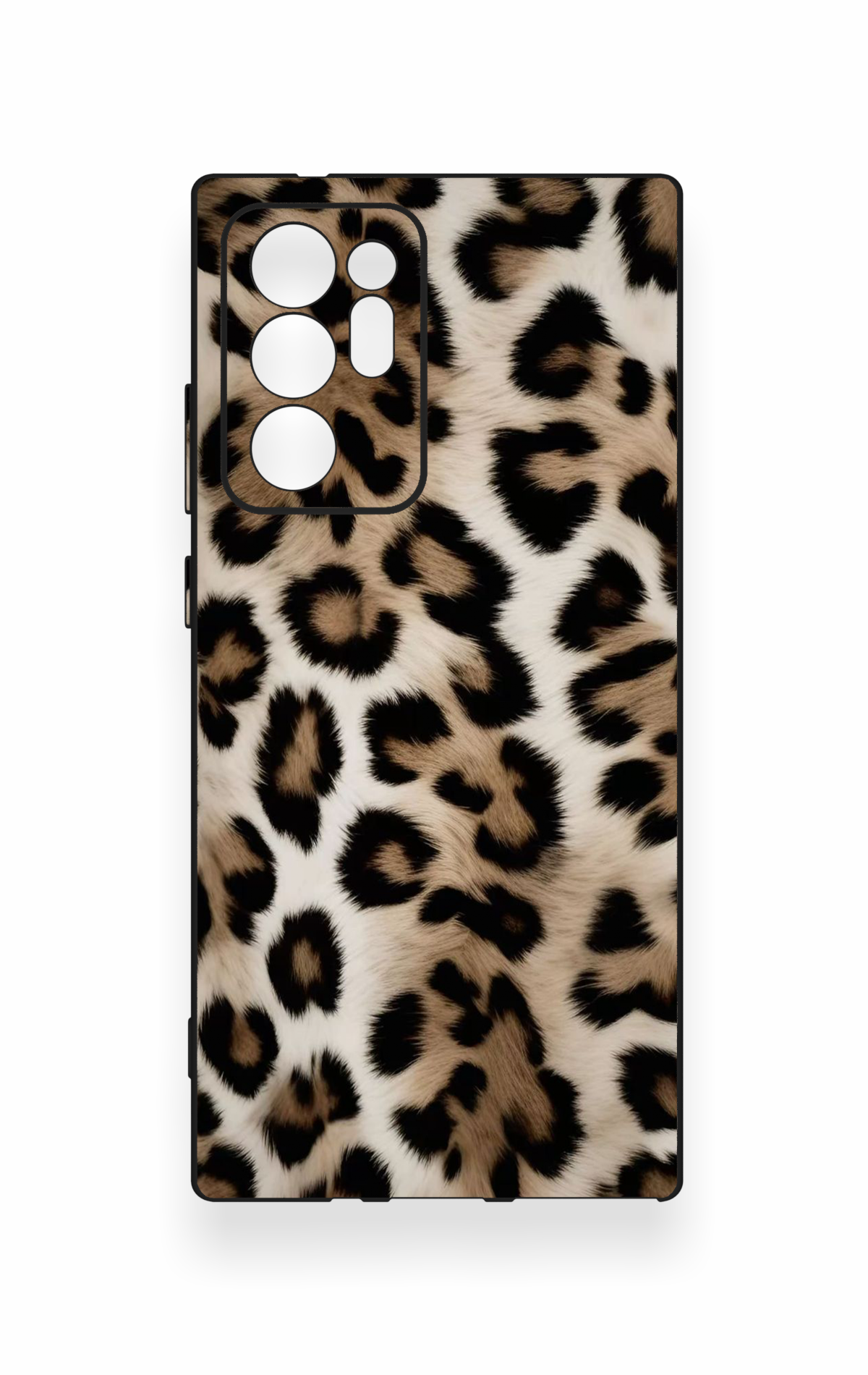 Samsung Note 20 Ultra Uyumlu Leopar Derisi Desenli Silikon Kılıf