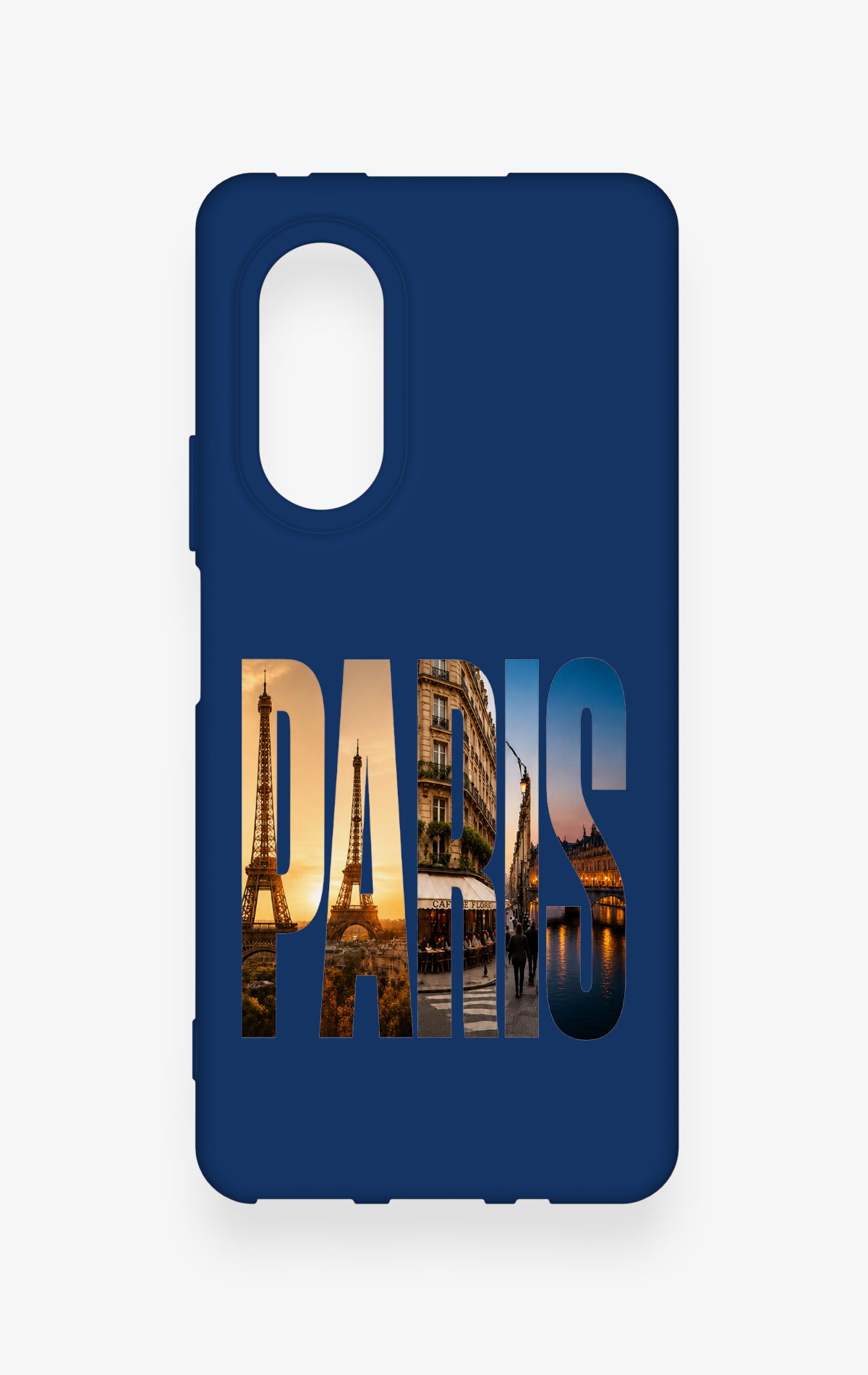 Huawei Nova 9Se Uyumlu Paris Desenli Silikon Kılıf