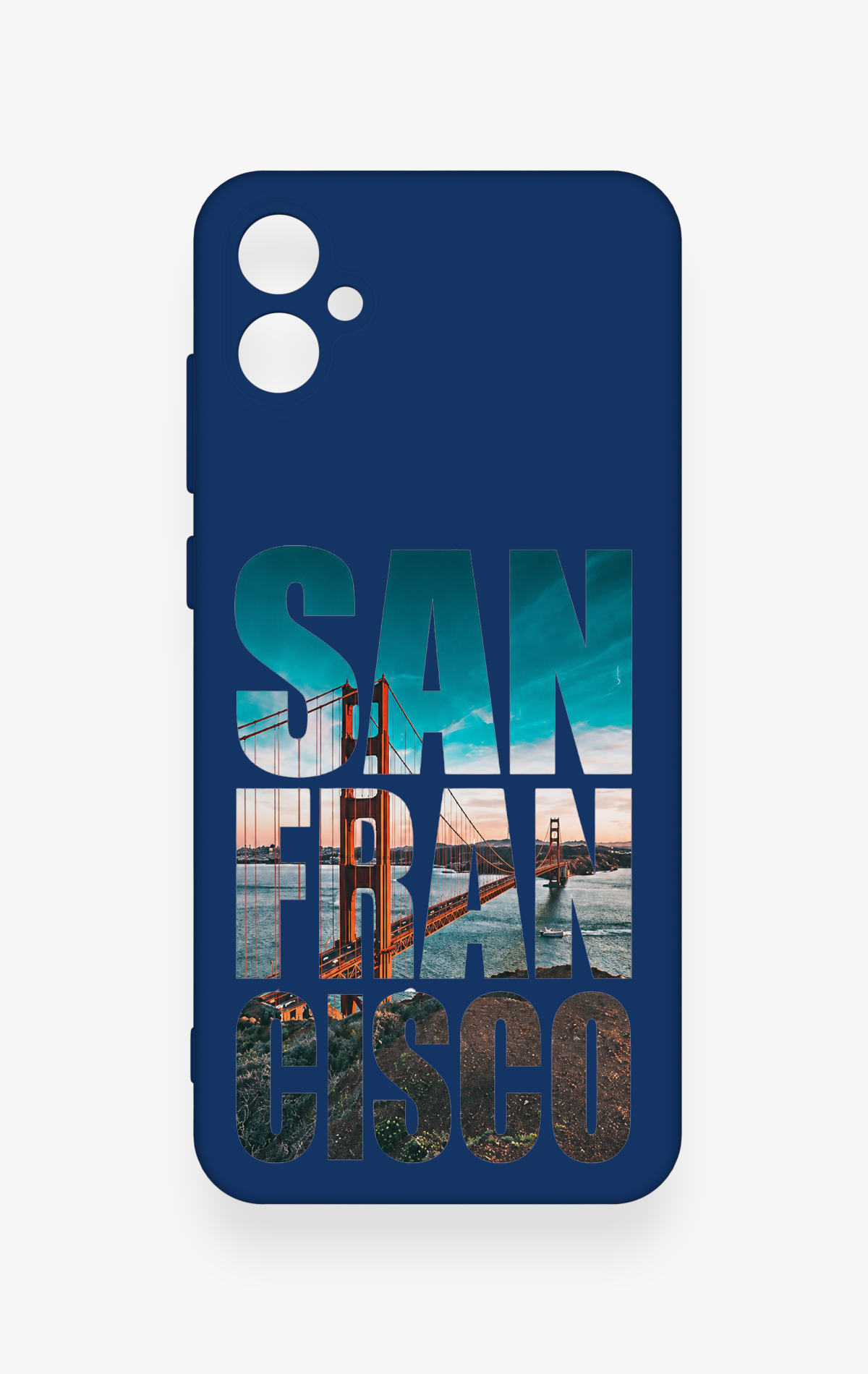 Samsung A05 Uyumlu San Francisco Desenli Silikon Kılıf