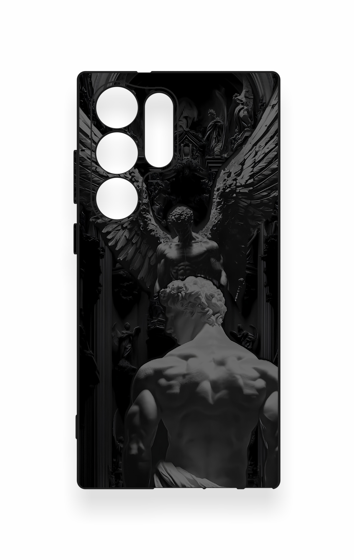 Samsung S23 Ultra Uyumlu Icarus Desenli Silikon Kılıf