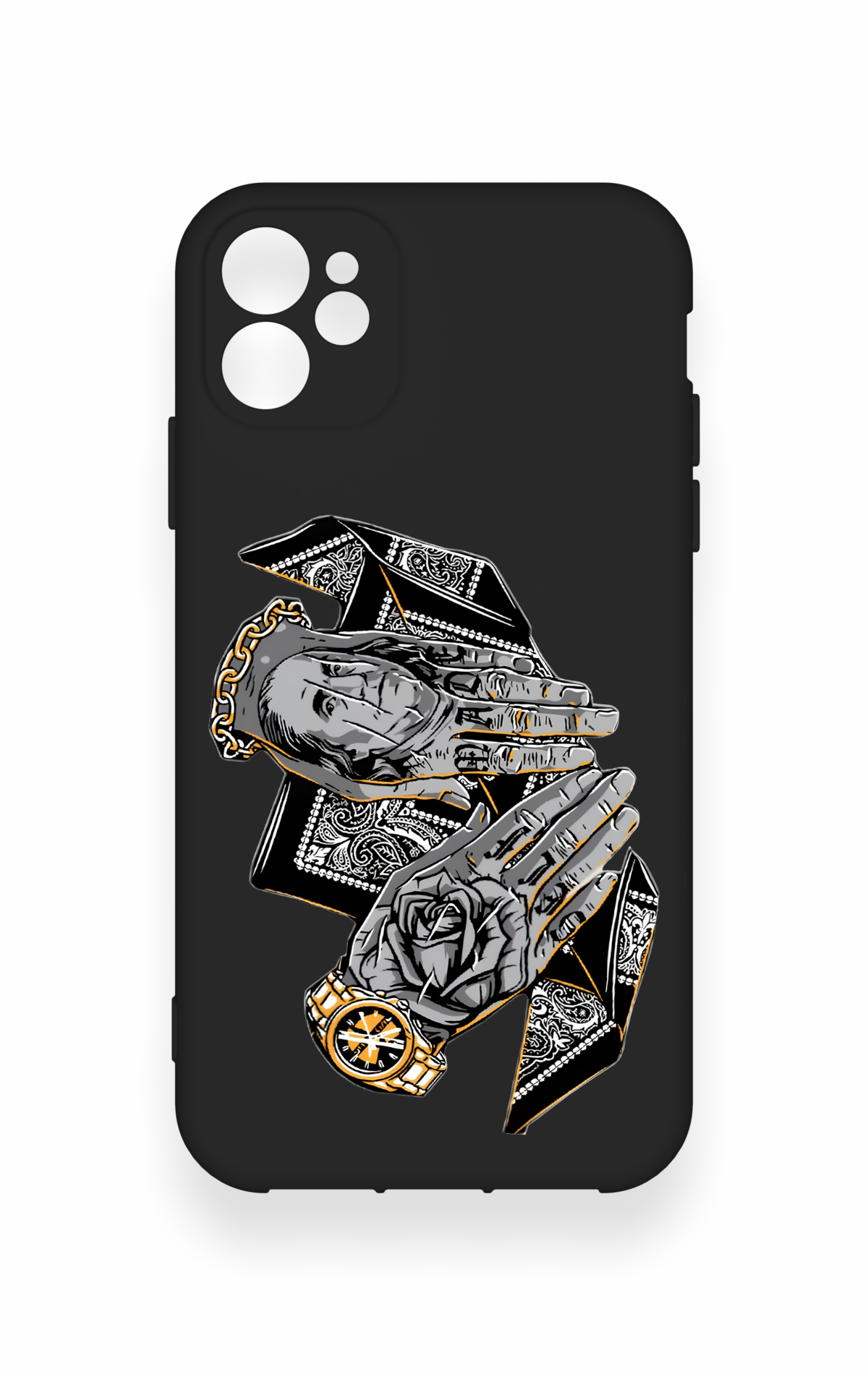 iPhone 11 Uyumlu Self Made Desenli Silikon Kılıf