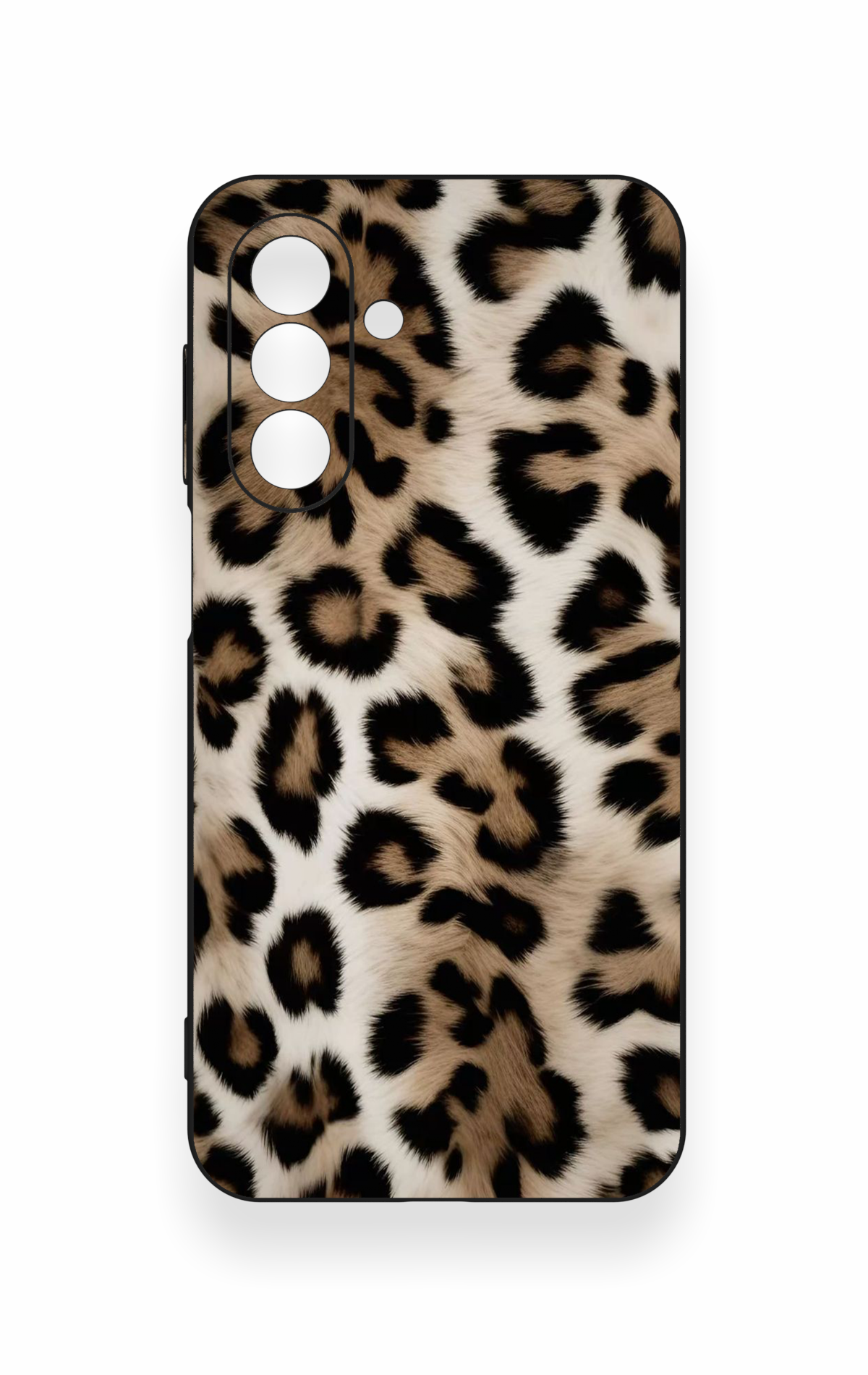 Samsung A17 Uyumlu Leopar Derisi Desenli Silikon Kılıf