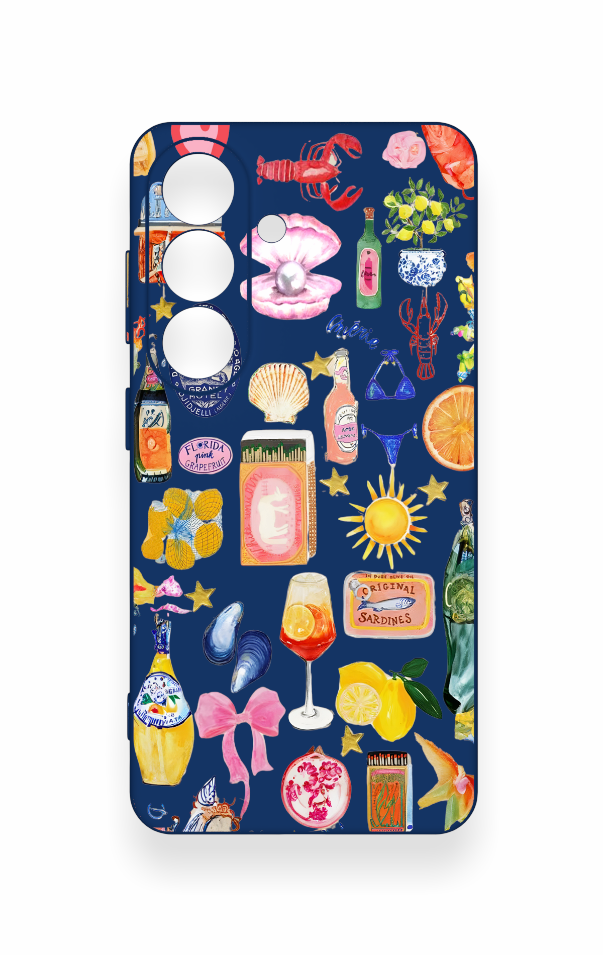 Samsung S26 Uyumlu Summer Desenli Silikon Kılıf