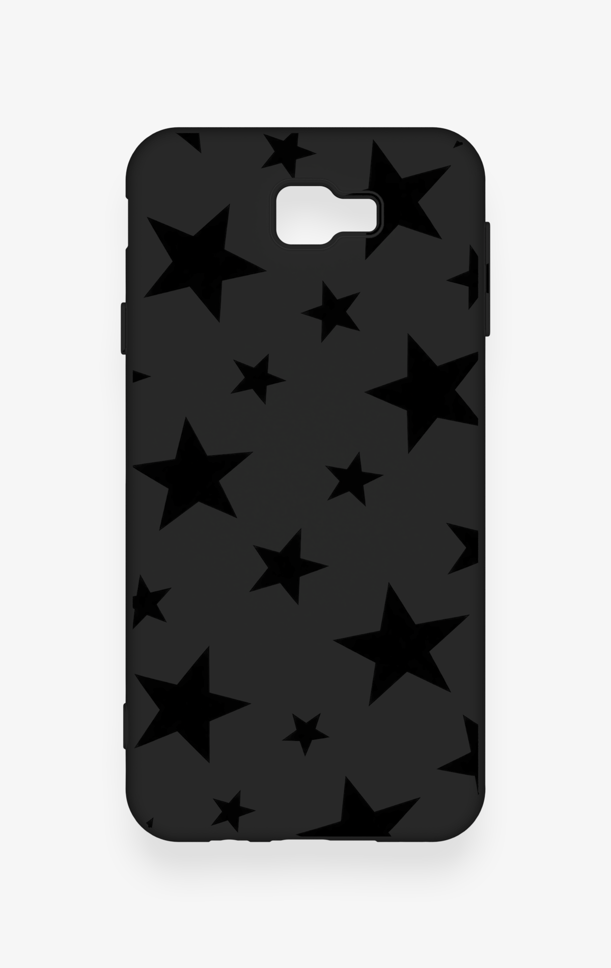 Samsung J7 Prime Uyumlu Siyah Star Desenli Silikon Kılıf