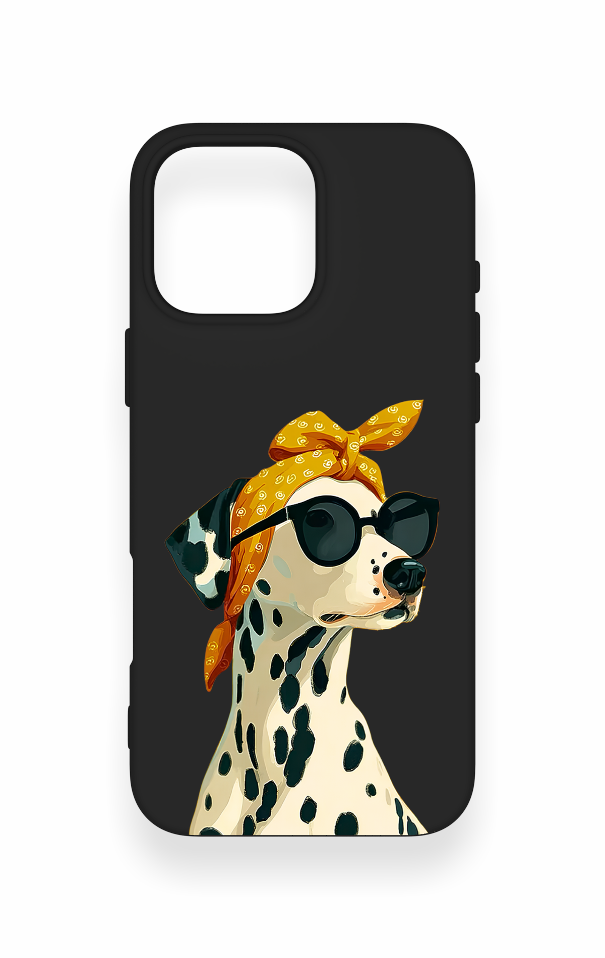 iPhone 16 Pro Max Uyumlu Cool Dalmaçyalı Desenli Silikon Kılıf