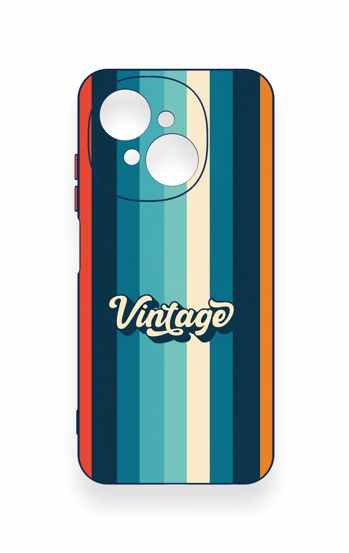 Tecno Spark Go1 Uyumlu Vintage Desenli Silikon Kılıf