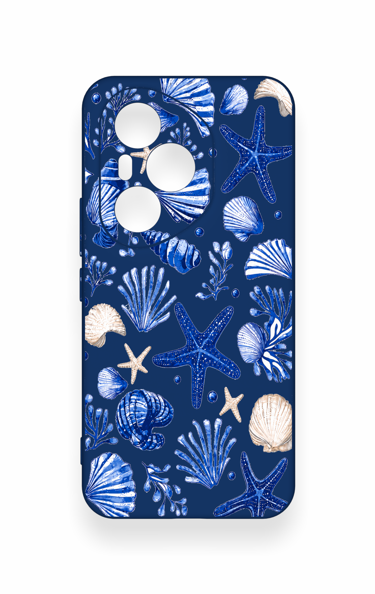 Honor 400 Pro Uyumlu Deniz Kabuğu Desenli Silikon Kılıf