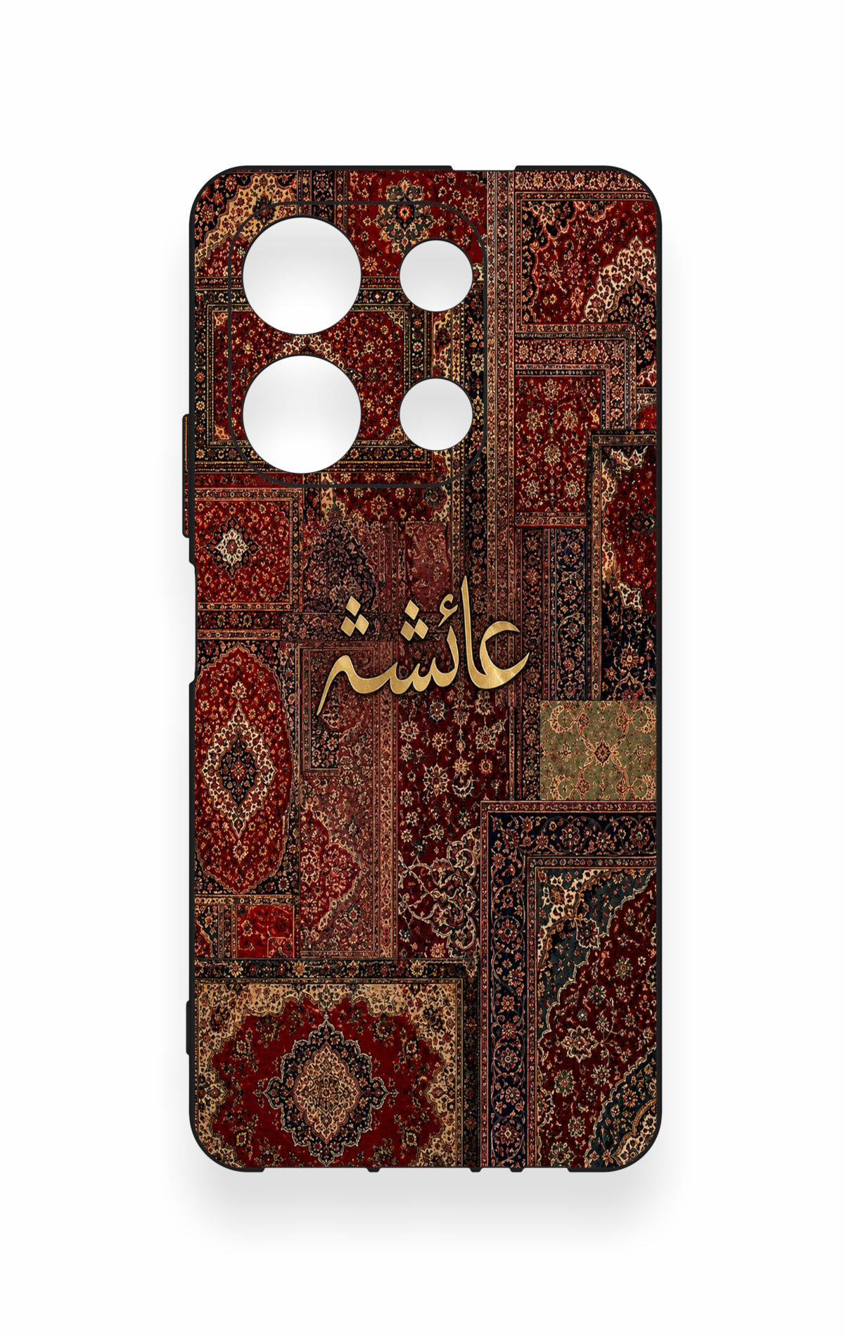 İnfinix Note 30 Uyumlu Vintage Halı Desenli Silikon Kılıf