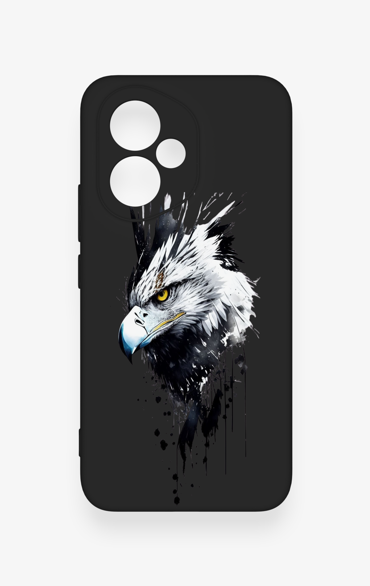 Honor 400 Uyumlu Bald Eagle Desenli Silikon Kılıf