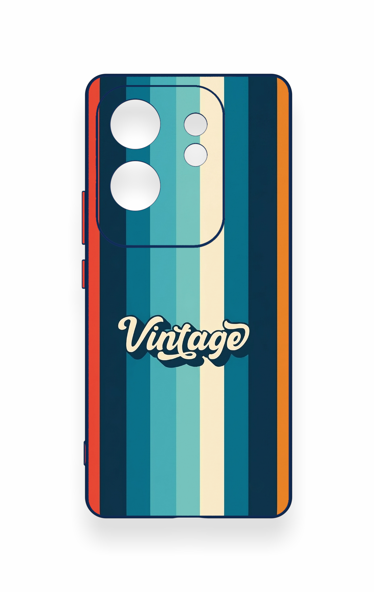 İnfinix Zero 30 Uyumlu Vintage Desenli Silikon Kılıf