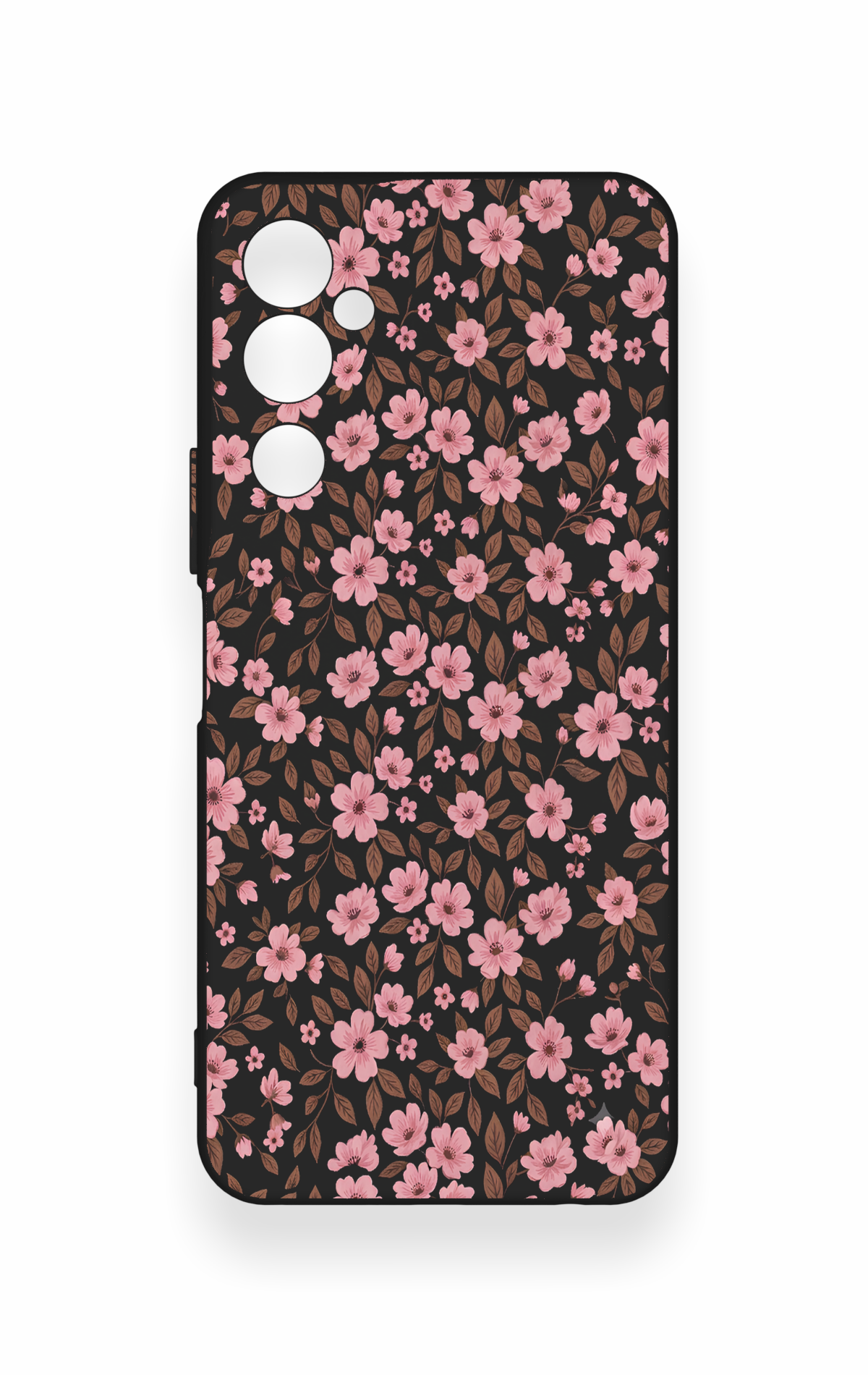 Tecno Pova Neo 2 Uyumlu Mini Pembe Çiçek Desenli Silikon Kılıf