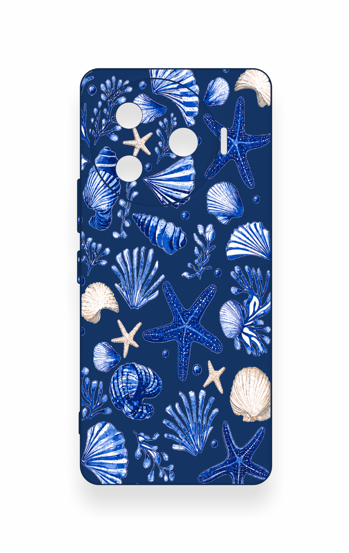 Tecno Camon 30 Pro 5G Uyumlu Deniz Kabuğu Desenli Silikon Kılıf