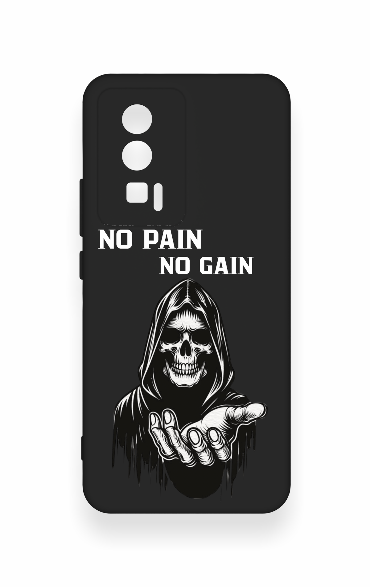 Poco F5 Pro Uyumlu No Pain No Gain Desenli Silikon Kılıf