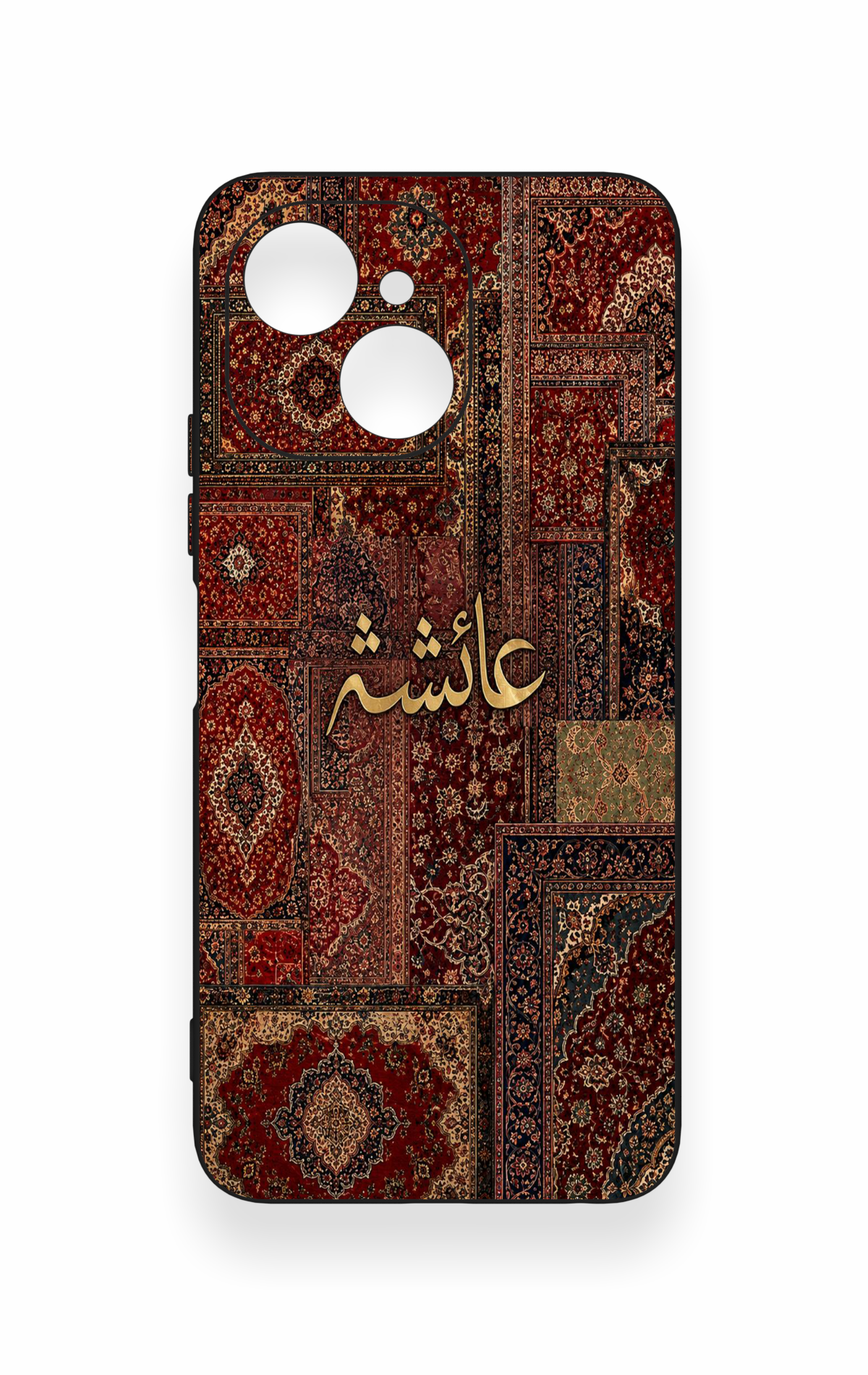 Tecno Spark 40C Uyumlu Vintage Halı Desenli Silikon Kılıf