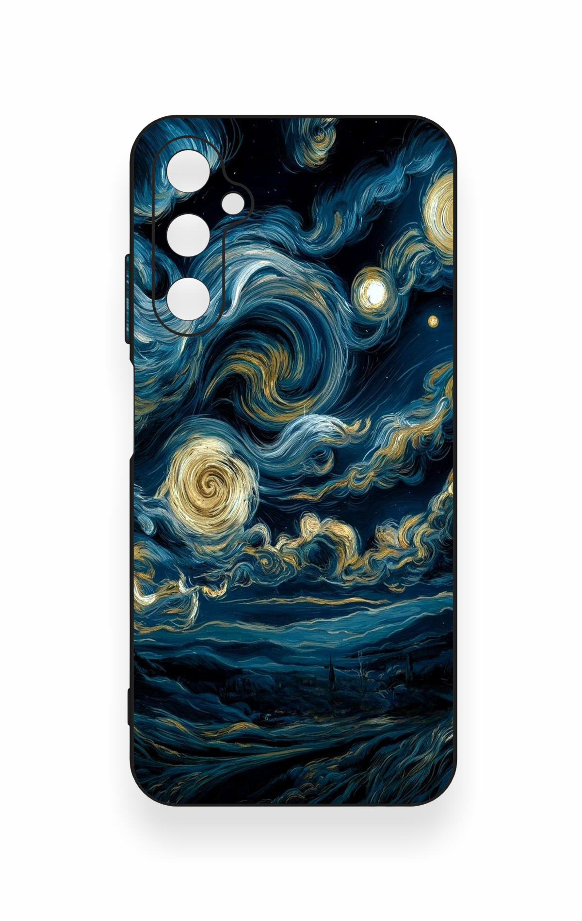 Samsung A05s Uyumlu Yıldızlı Gece Desenli Silikon Kılıf