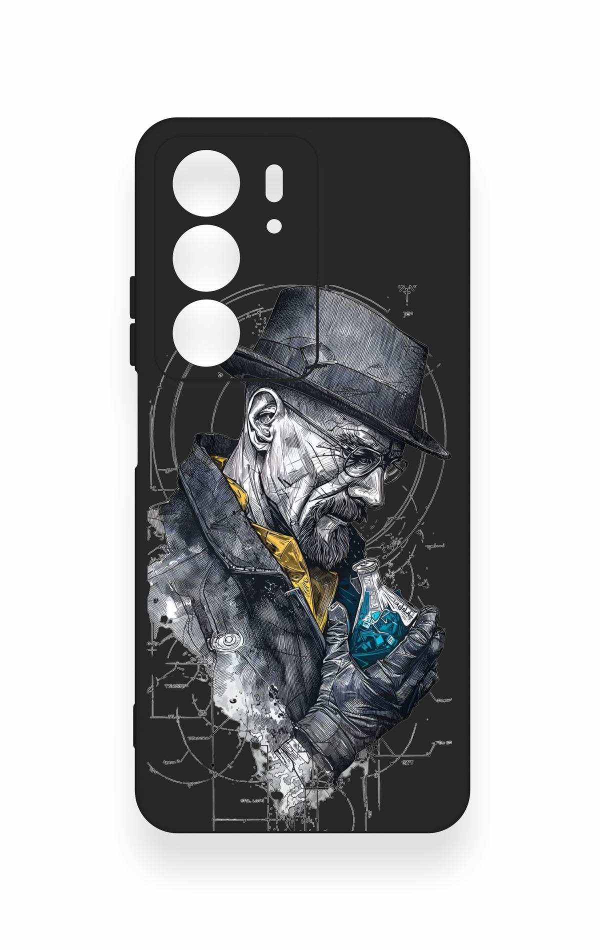 Realme C75 Uyumlu Walter White Desenli Silikon Kılıf