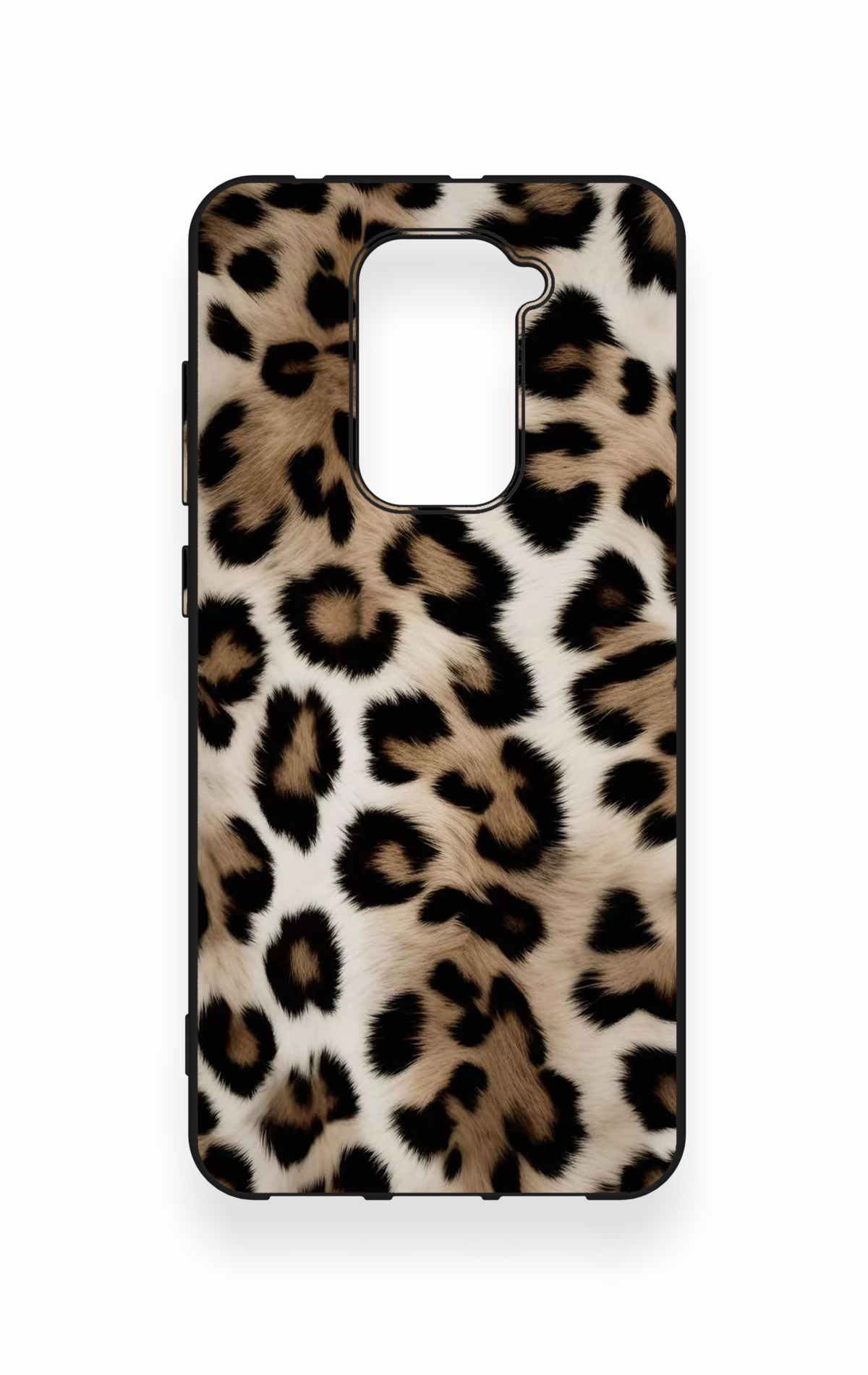 Redmi Note 9 Uyumlu Leopar Derisi Desenli Silikon Kılıf