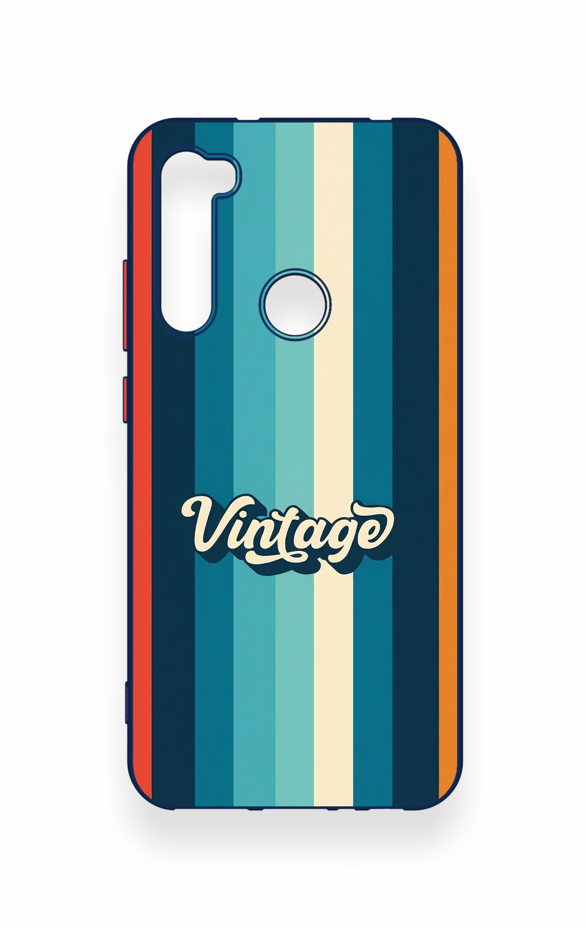 Redmi Note 8 Uyumlu Vintage Desenli Silikon Kılıf