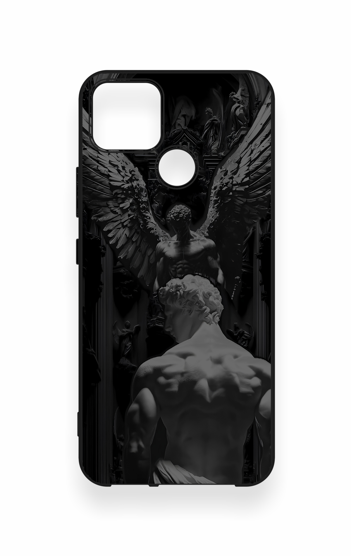 Realme C25 Uyumlu Icarus Desenli Silikon Kılıf