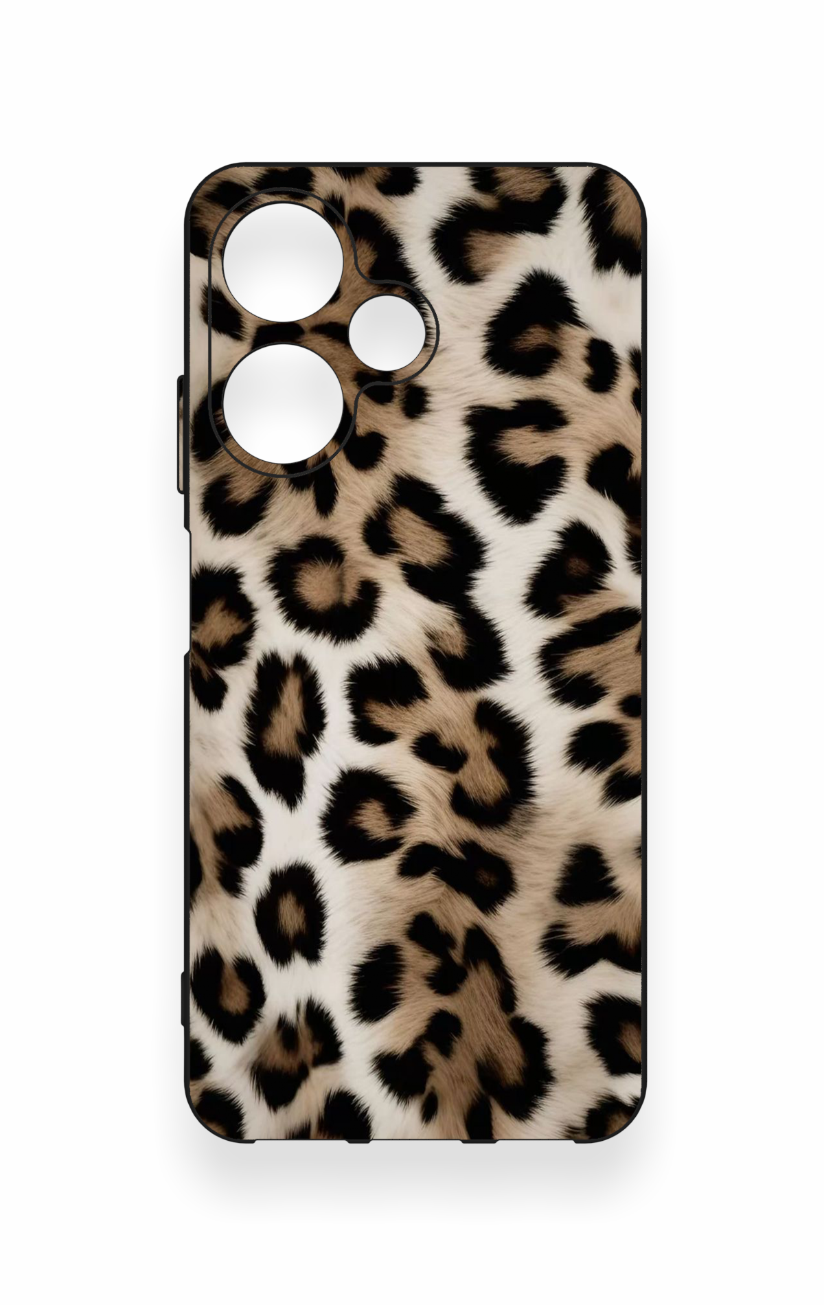 İnfinix Hot 30i Uyumlu Leopar Derisi Desenli Silikon Kılıf