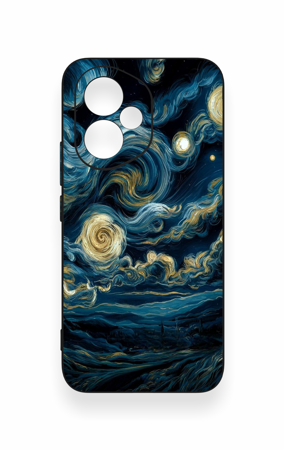 Honor 400 Uyumlu Yıldızlı Gece Desenli Silikon Kılıf