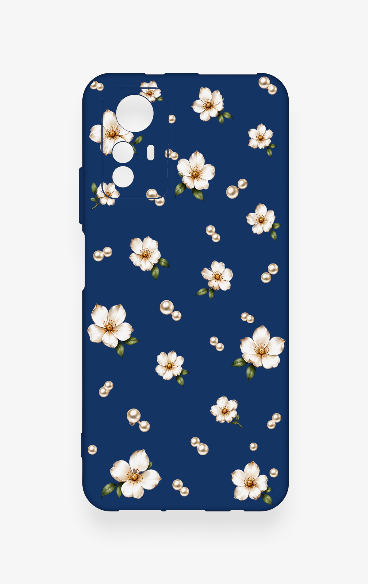 Redmi Note 12S Uyumlu Papatya İnci Desenli Silikon Kılıf