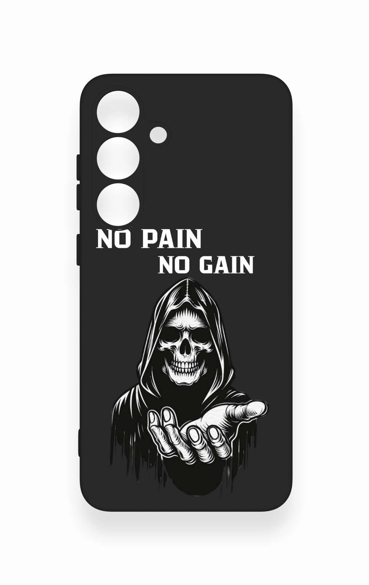 Samsung S25 Plus Uyumlu No Pain No Gain Desenli Silikon Kılıf
