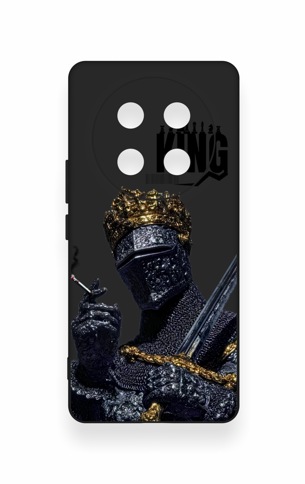 Honor Magic 7 Lite 5G Uyumlu King Desenli Silikon Kılıf