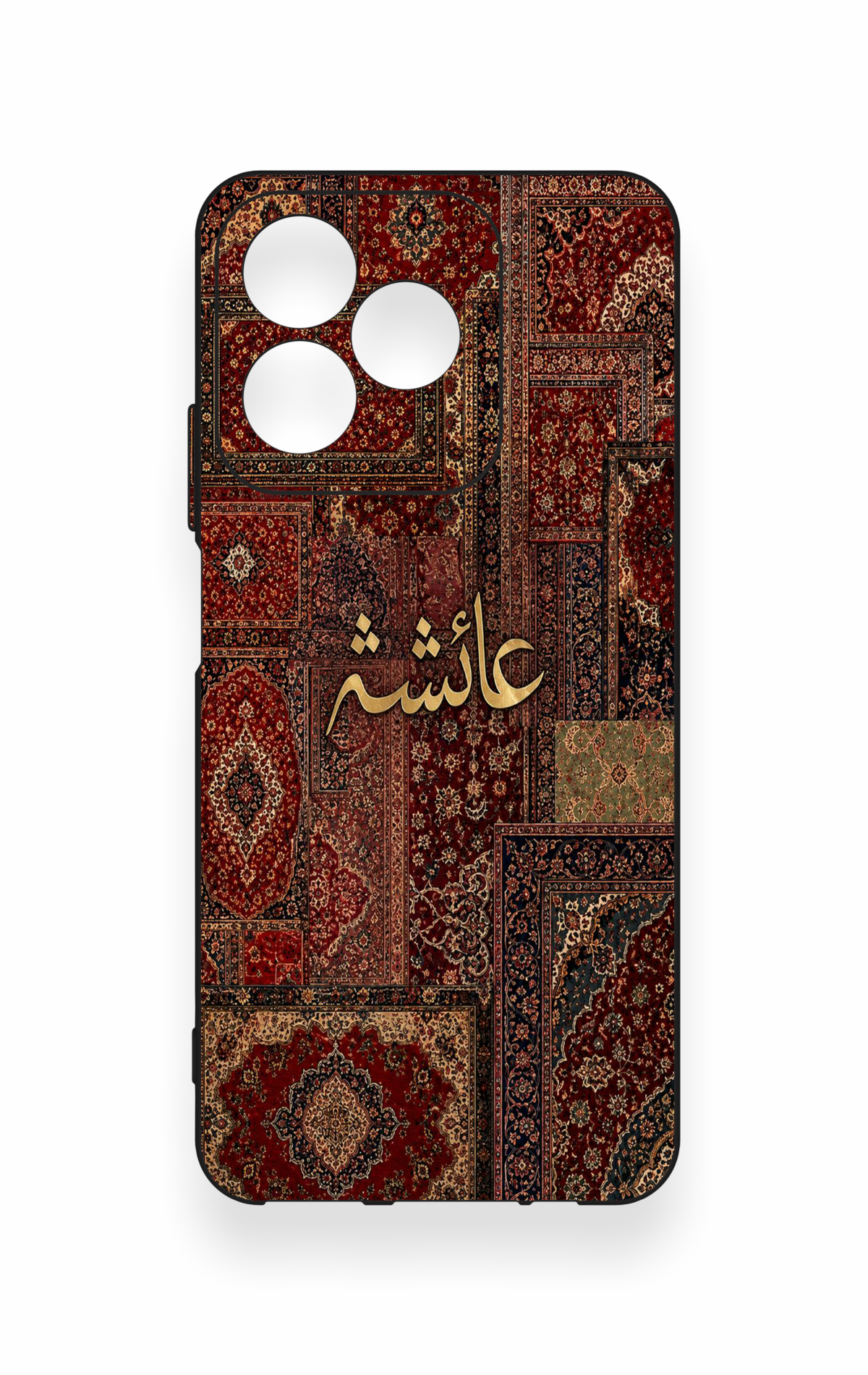 Realme C53 Uyumlu Vintage Halı Desenli Silikon Kılıf