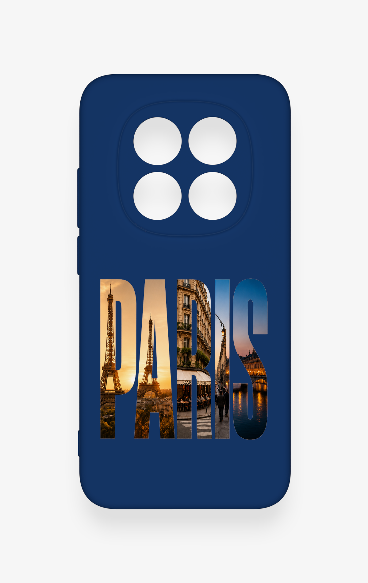 Redmi Note 15 Pro 5G Uyumlu Paris Desenli Silikon Kılıf
