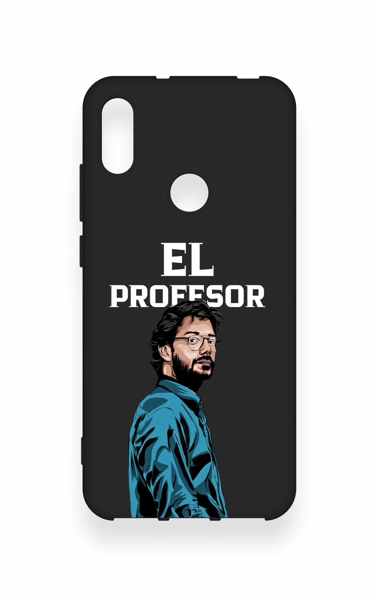 Huawei Y6 2019 Uyumlu El Profesor Desenli Silikon Kılıf