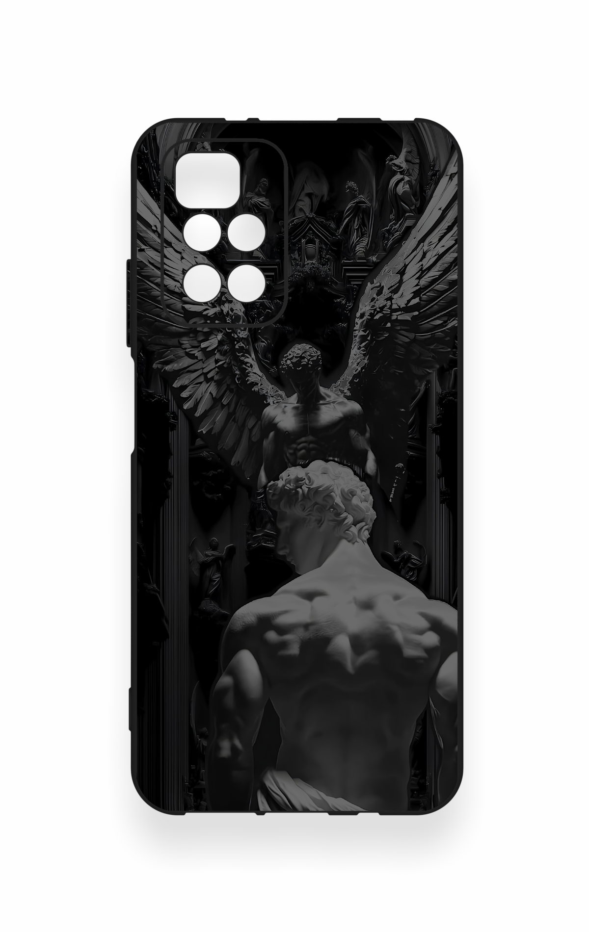 Redmi 10 2022 Uyumlu Icarus Desenli Silikon Kılıf