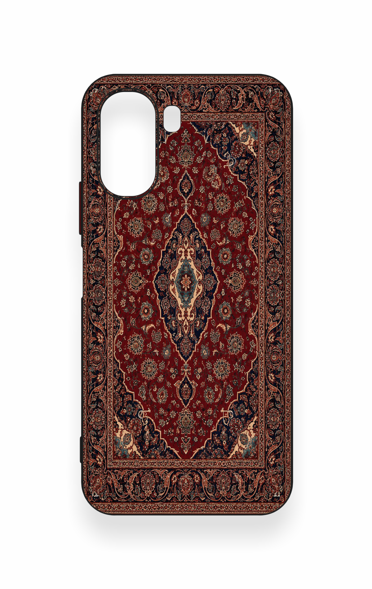 Oppo A6T Uyumlu Acem Halı Desenli Silikon Kılıf