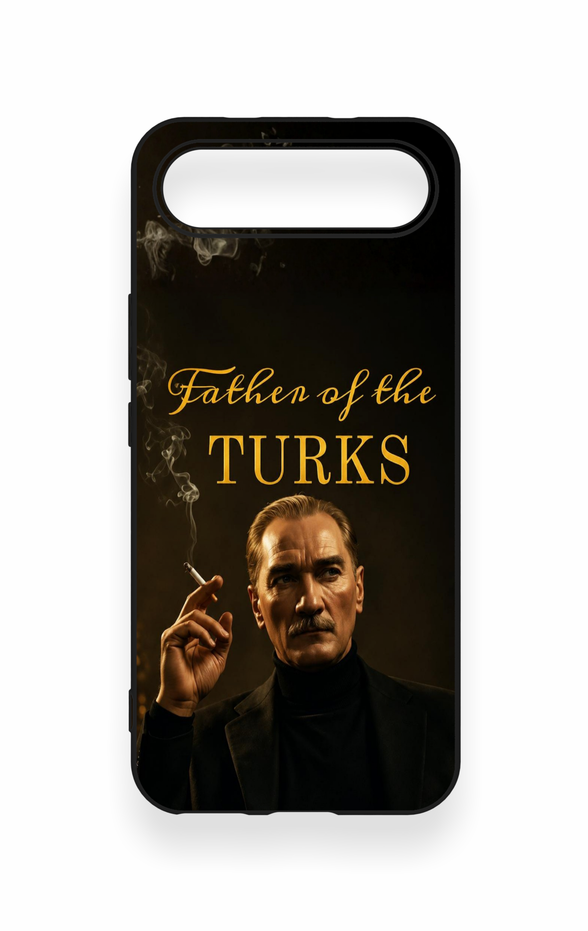 Tecno Spark Slim Uyumlu Father Of The Turks Desenli Silikon Kılıf