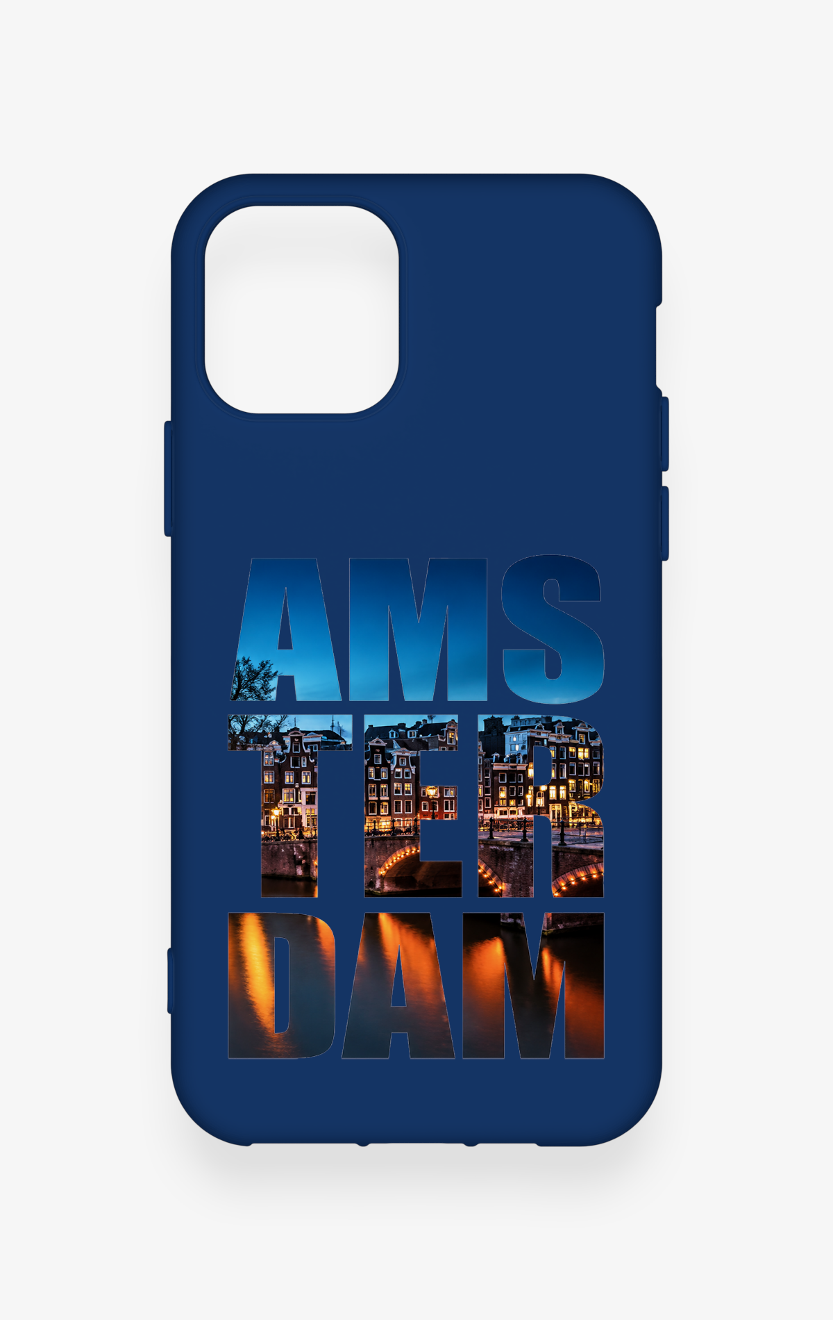 iPhone 11 Pro Uyumlu Amsterdam Desenli Silikon Kılıf