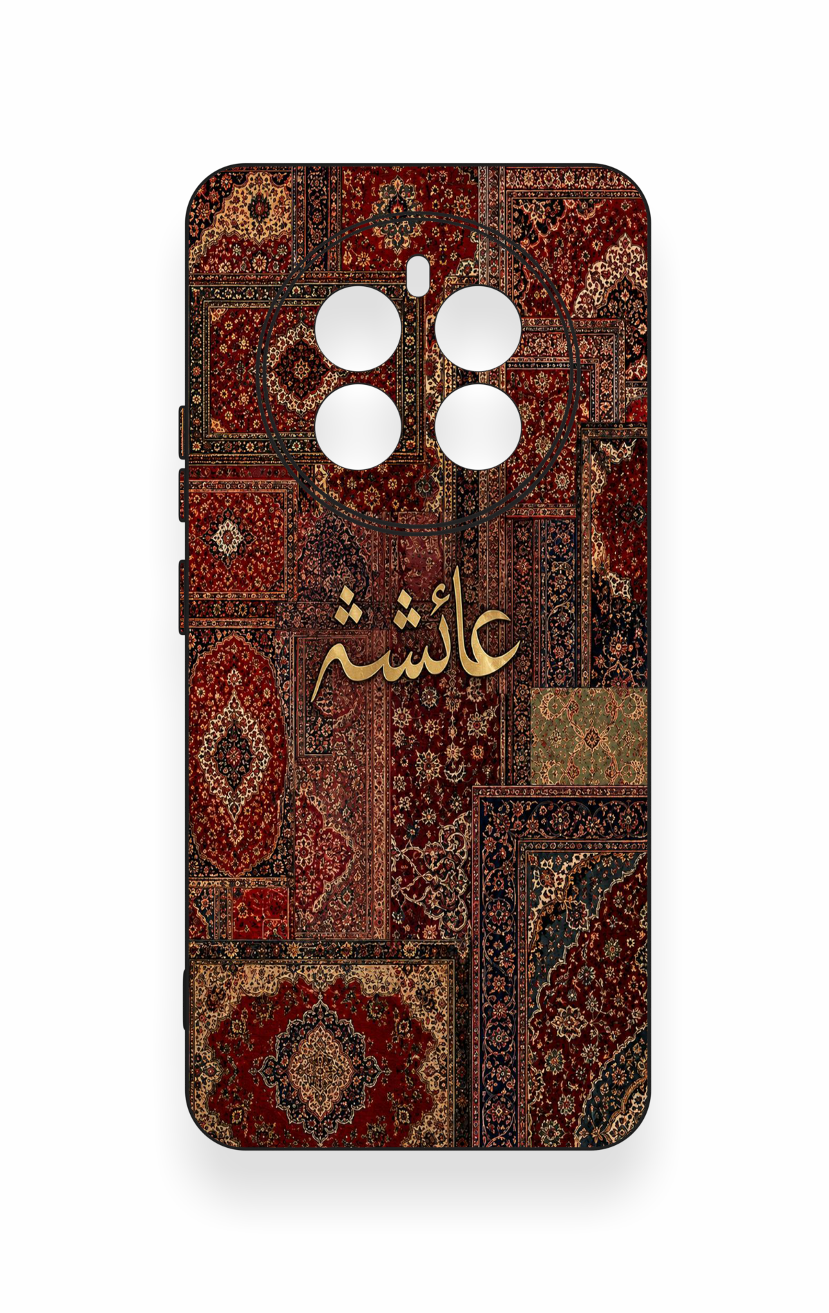 Realme 12 4G Uyumlu Vintage Halı Desenli Silikon Kılıf
