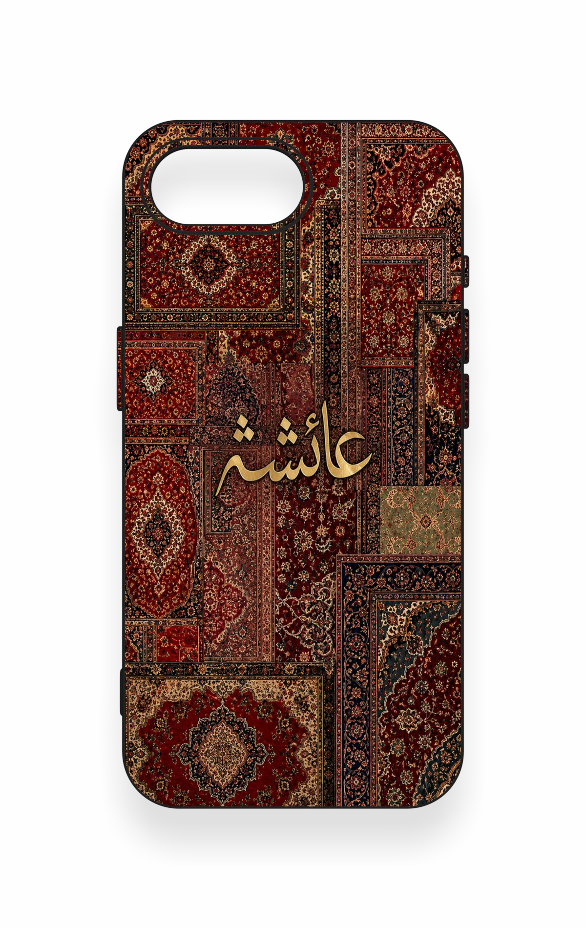 iPhone 16E Uyumlu Vintage Halı Desenli Silikon Kılıf