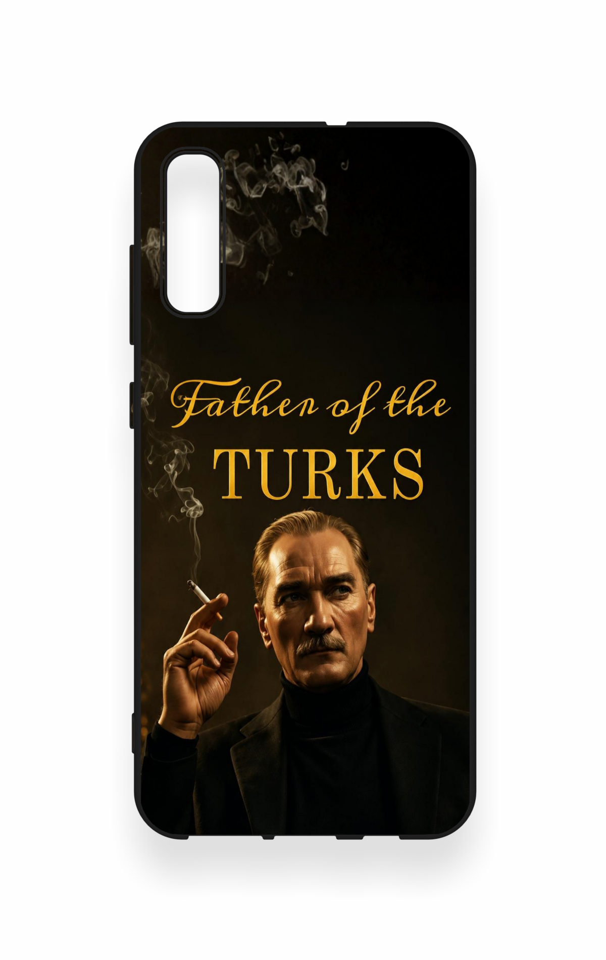 Samsung A70 Uyumlu Father Of The Turks Desenli Silikon Kılıf