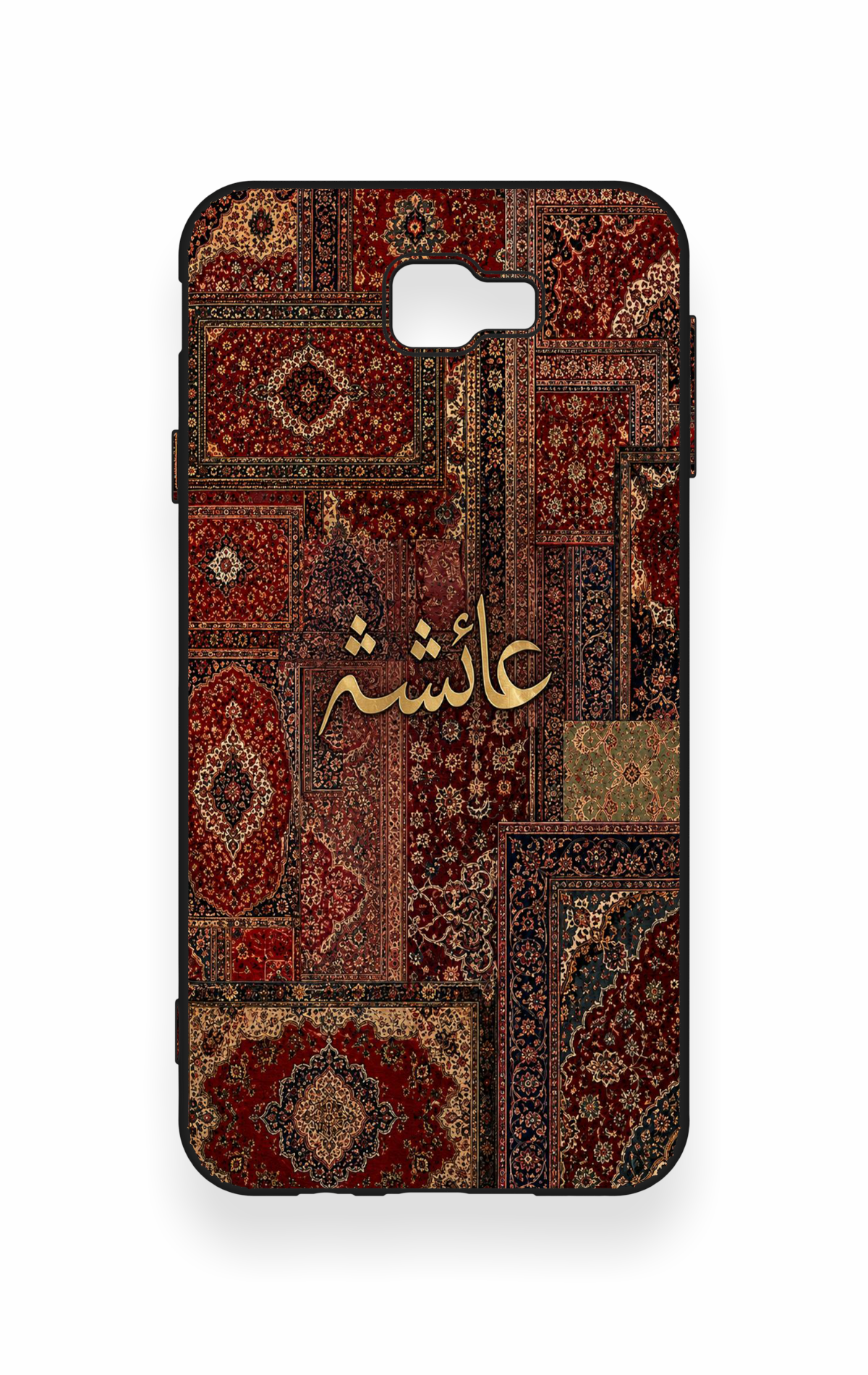 Samsung J7 Prime Uyumlu Vintage Halı Desenli Silikon Kılıf