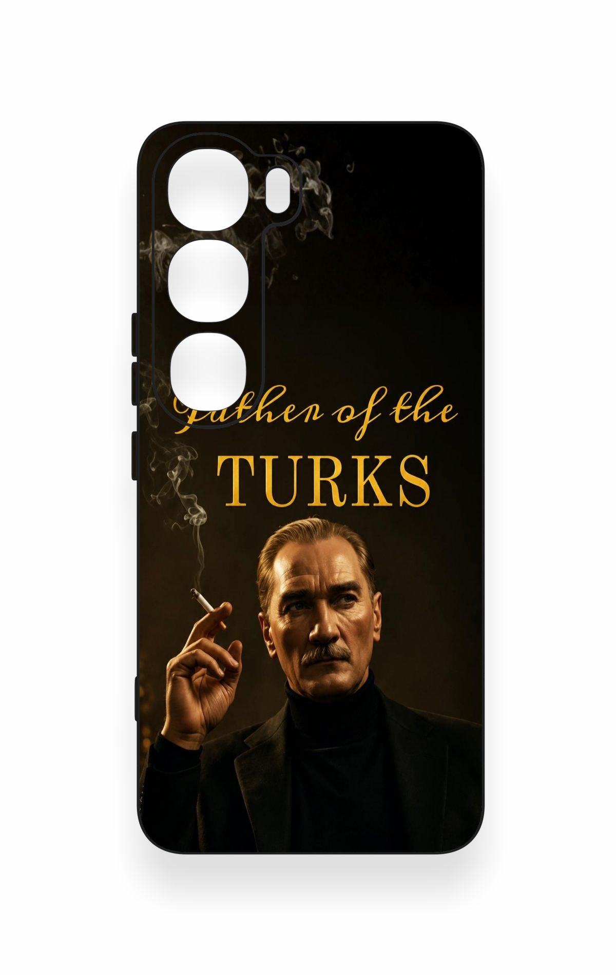 Vivo V40 Lite 5G Uyumlu Father Of The Turks Desenli Silikon Kılıf